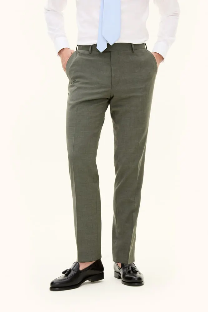 Slim Fit Microstructure Byxor
