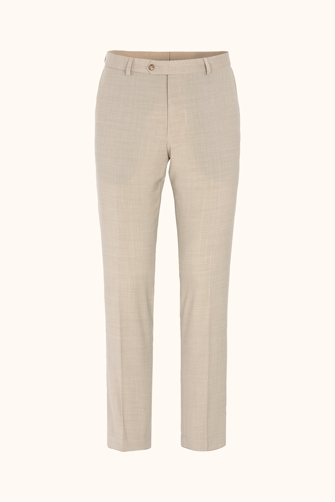 Slim Fit Microstructure Trousers
