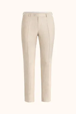 Slim Fit Linen Trousers