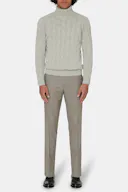 Slim Fit Flanellbyxor