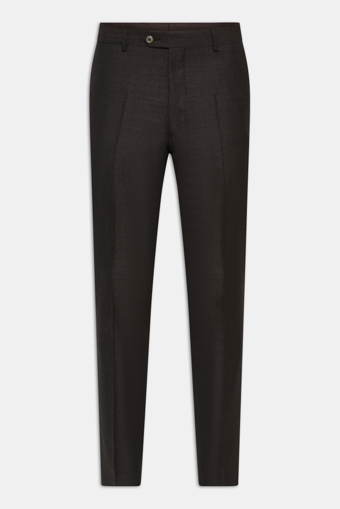 Slim Fit Tropical Wool Trousers