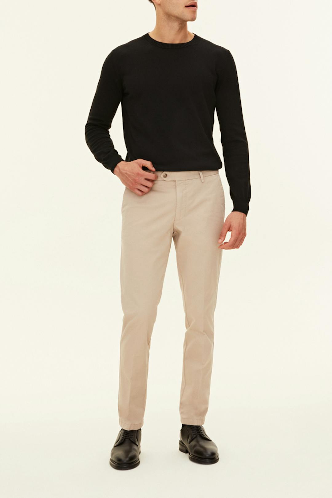 Slim Fit Twillbyxor