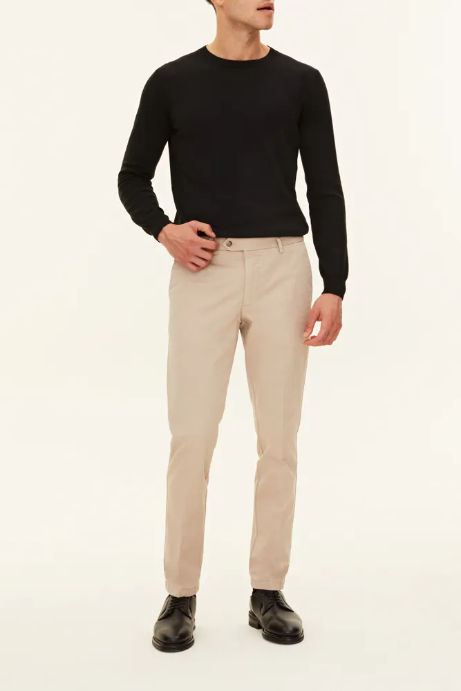 Slim Fit Twillbyxor