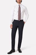 Slim Fit Microstructure Trousers