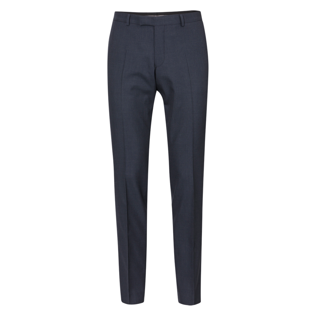 Slim Fit Microstructure Trousers
