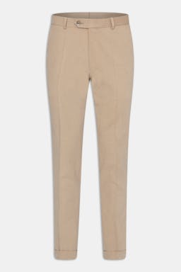 Slim Fit Brushed Wool Trousers