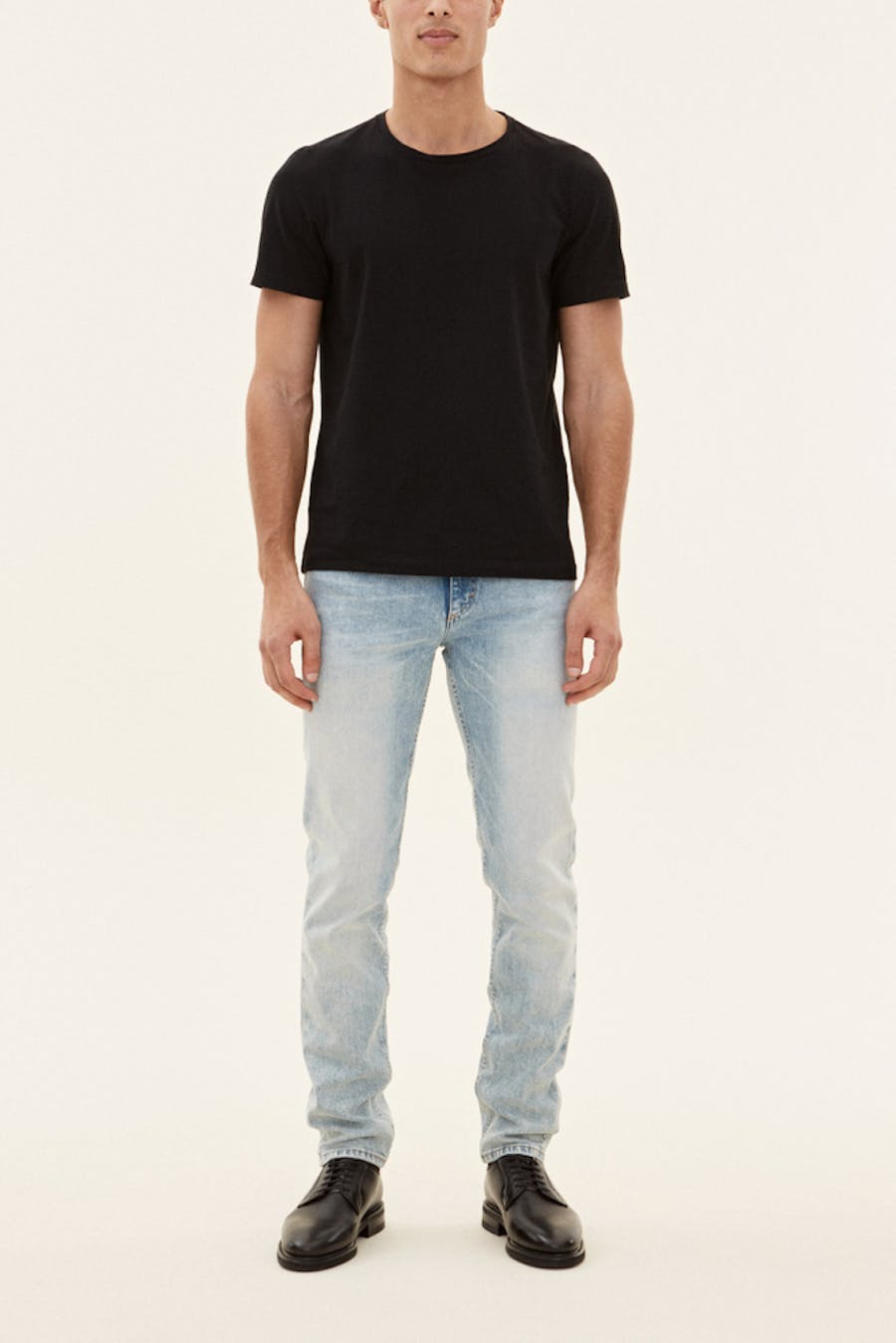 Slim Fit Denim Trousers