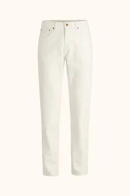 Regular Fit High Waist Denim Trousers