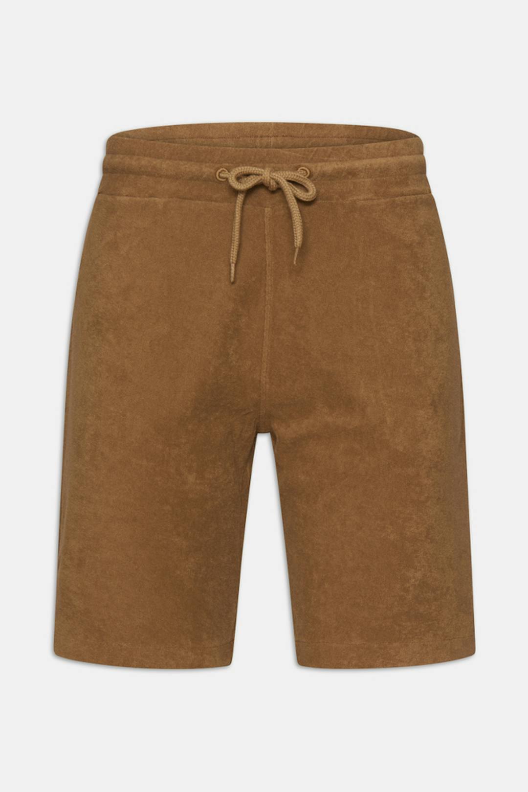 Slim Fit Frotté Shorts