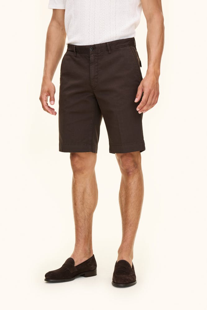Regular Fit Twill Shorts