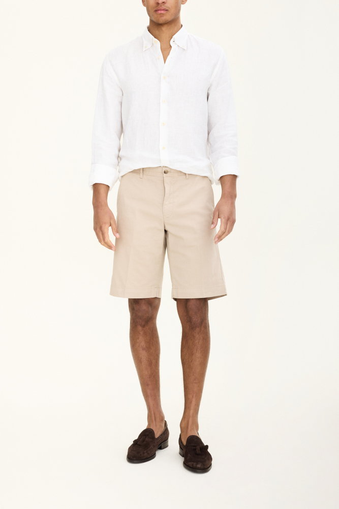 Regular Fit Twill Shorts