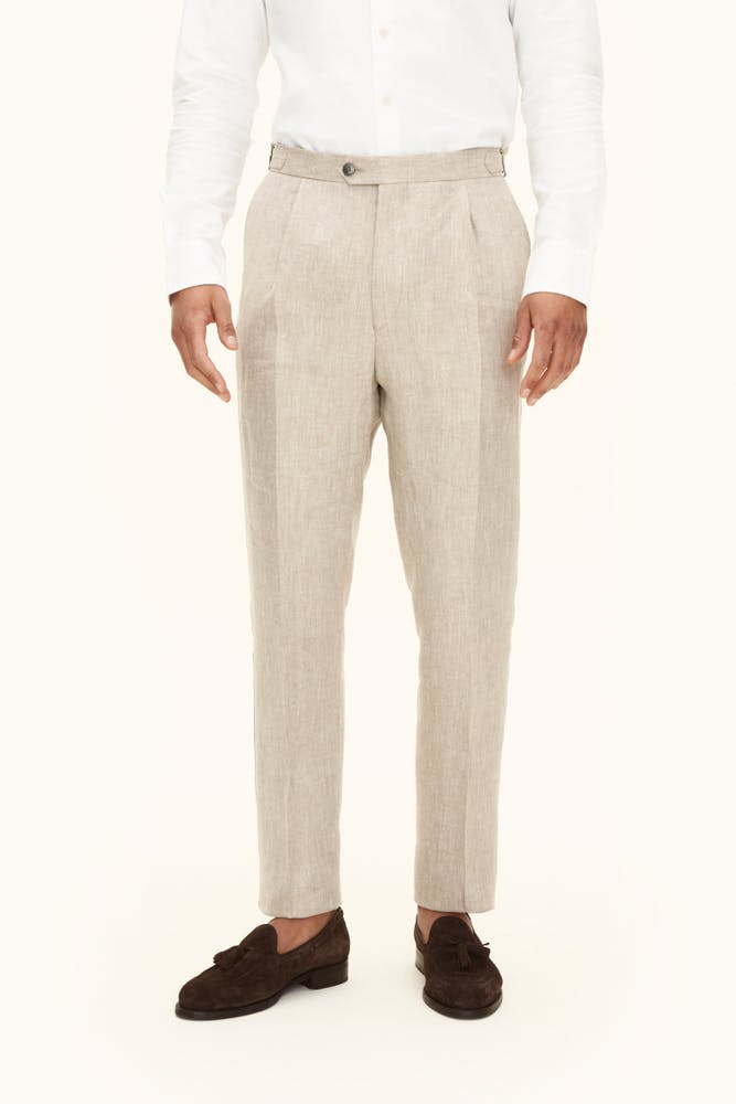 Regular Fit Linbukser Høy Midje