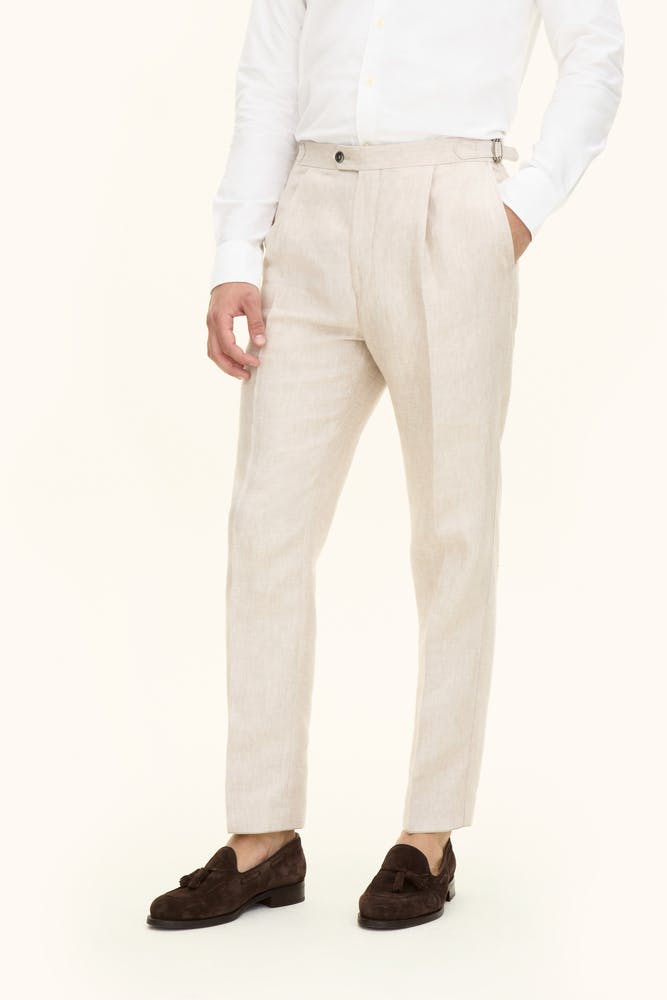 Regular Fit Linbukser Høy Midje