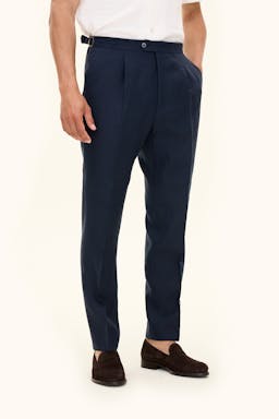 Regular Fit Linbukser Høy Midje