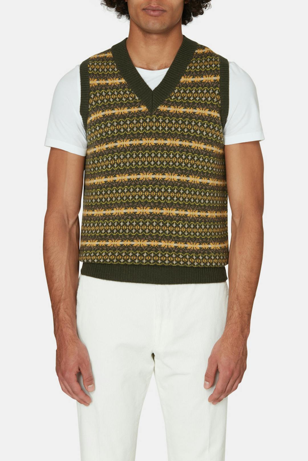 Regular Fit Vest Ullblanding