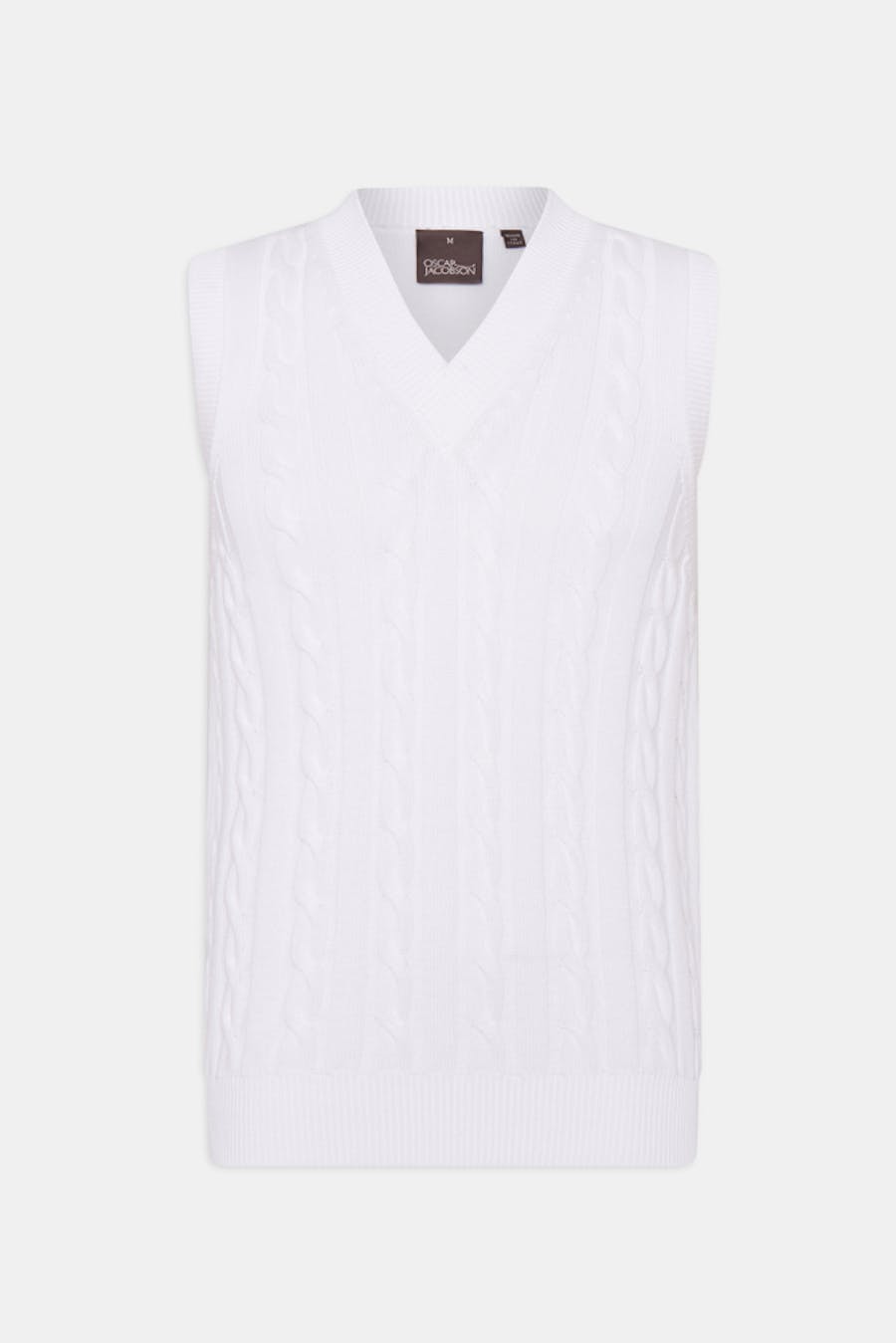 Regular Fit Cable Knit Vest