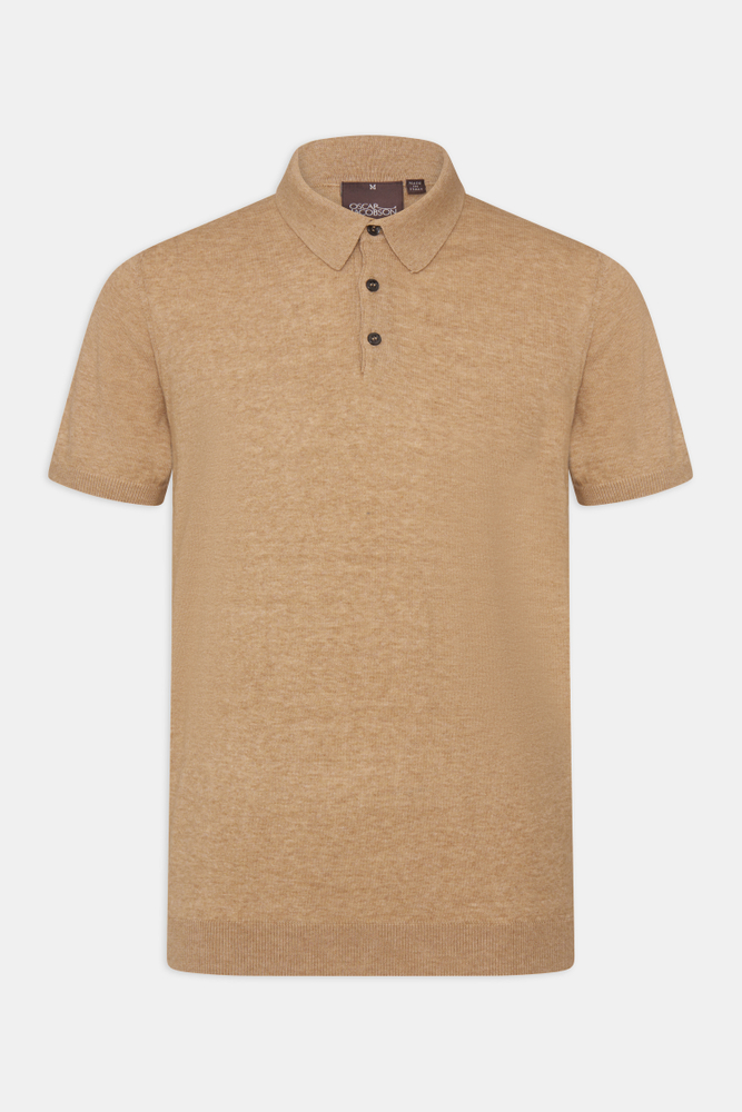 Slim Fit Combed Cotton Polo Shirt