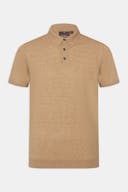 Slim Fit Combed Cotton Polo Shirt