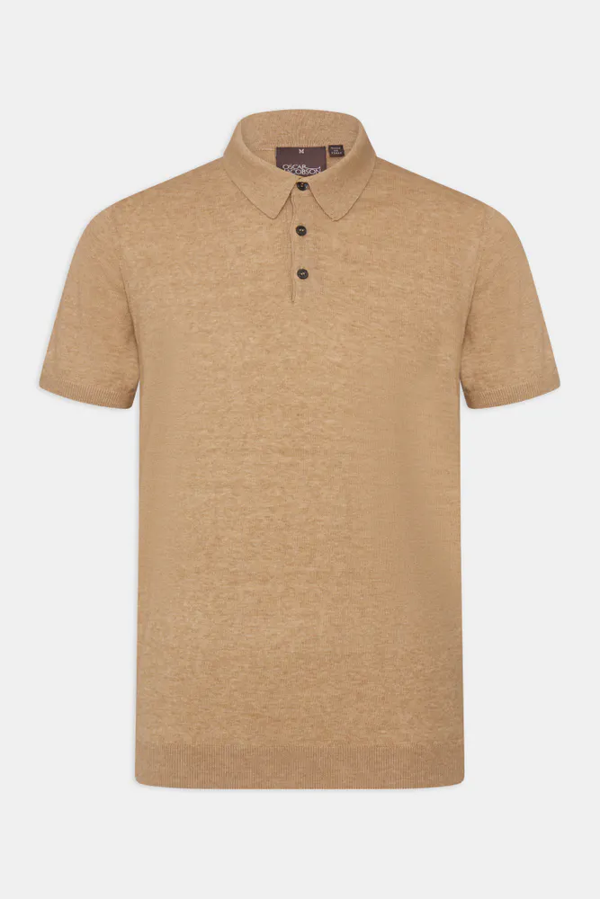 Slim Fit Combed Cotton Polo Shirt