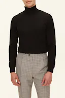 Slim Fit Polotröja Extra Fine Merinoull