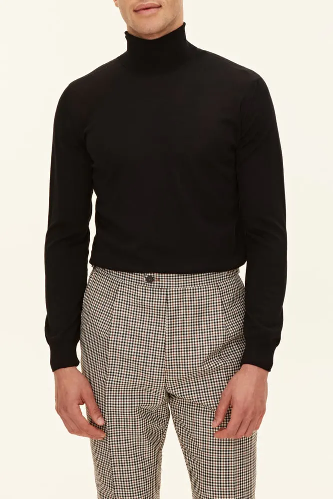 Slim Fit Polotröja Extra Fine Merinoull