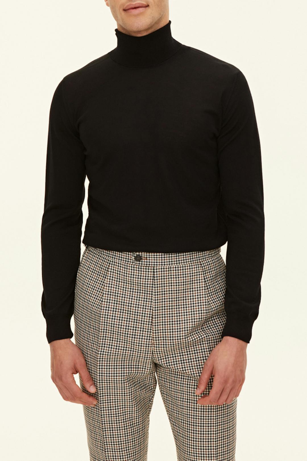 Slim Fit Polotröja Extra Fine Merinoull