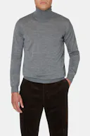 Slim Fit Polotröja Extra Fine Merinoull