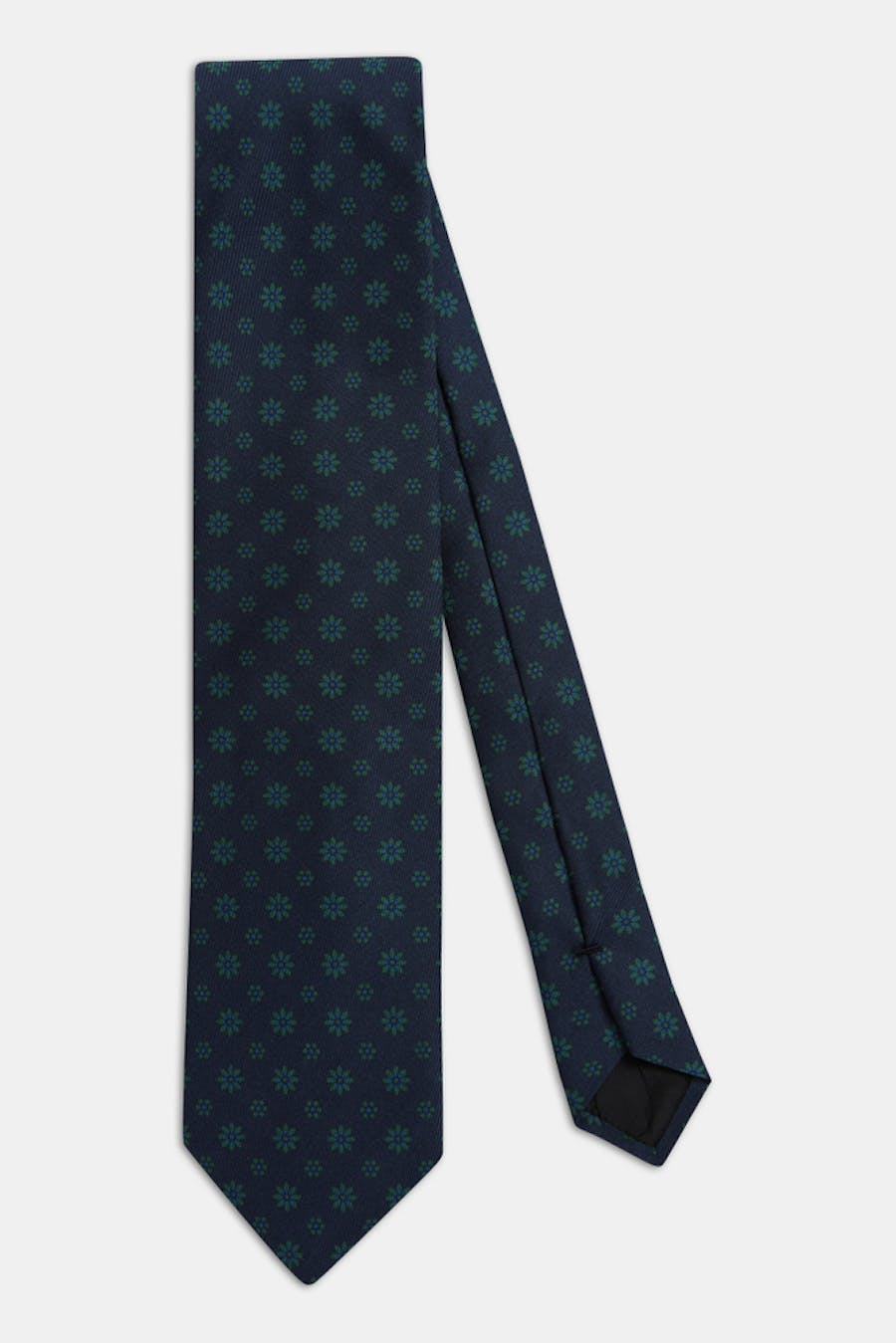 Floral Pattern Silk Tie