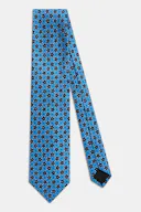 Floral Pattern Silk Tie