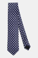 Floral Pattern Linen Tie