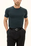 Slim Fit Fine Knitted T-shirt