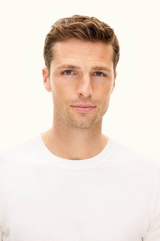 Slim Fit Fine Knitted T-shirt