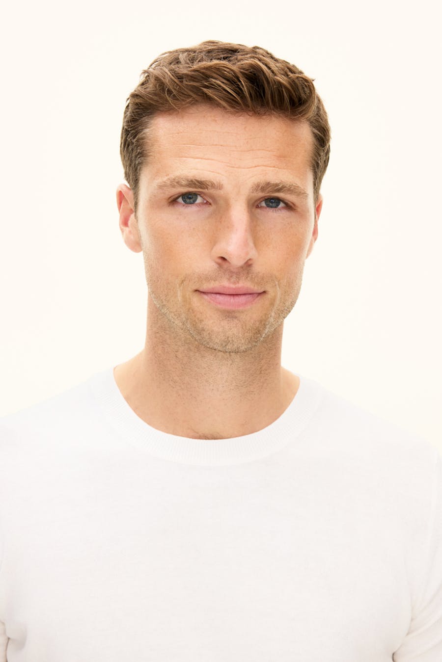 Slim Fit Fine Knitted T-shirt