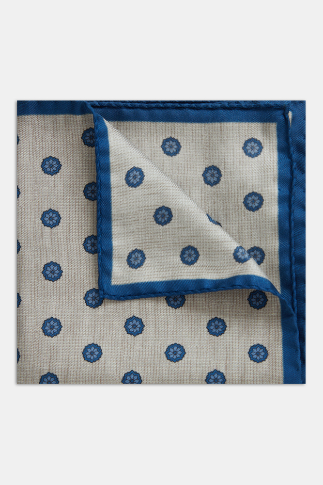 Jaquard Handkerchief