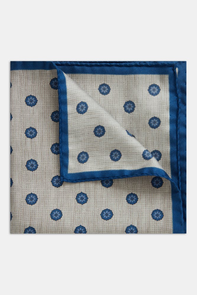 Jaquard Handkerchief