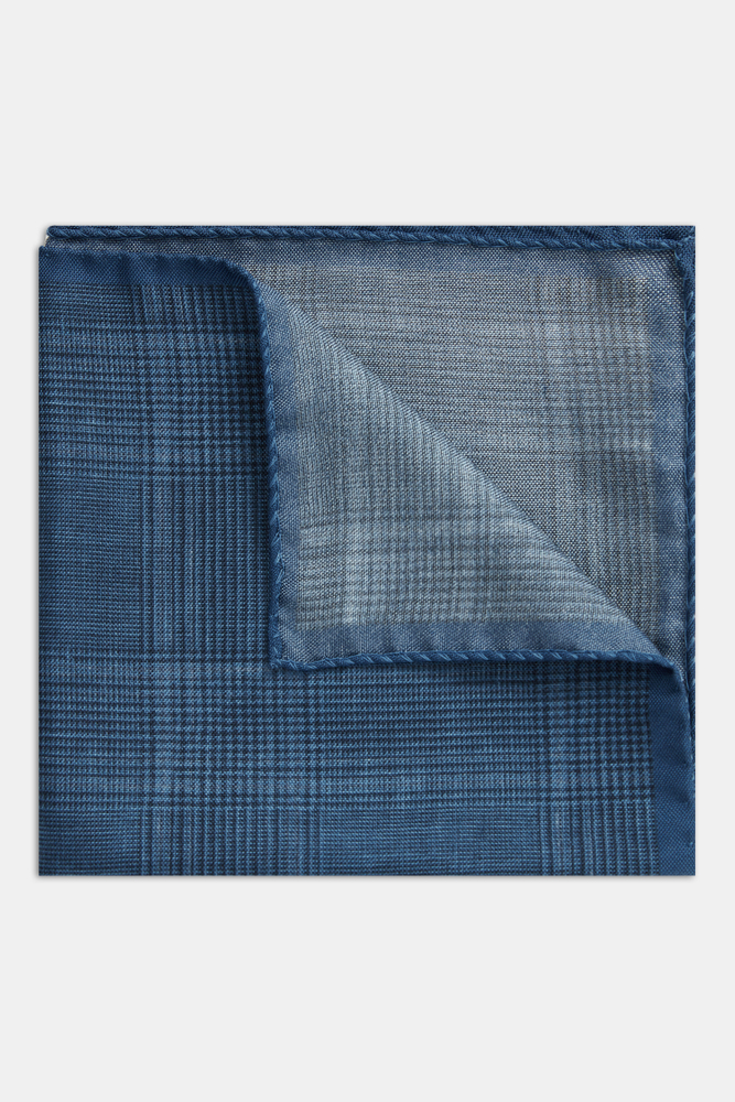 Rutig Lommetørklæde Silk