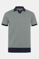 Regular Fit Jacquard Knit Poloshirt