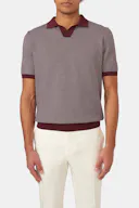 Regular Fit Jacquard Strikket Polo