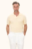 Slim Fit Strukturert Kabelstrikket Polo