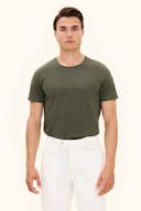 Slim Fit Strekkbar T-skjorte