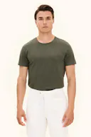 Slim Fit Strekkbar T-skjorte