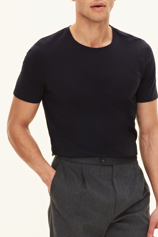 Slim Fit Strekkbar T-skjorte