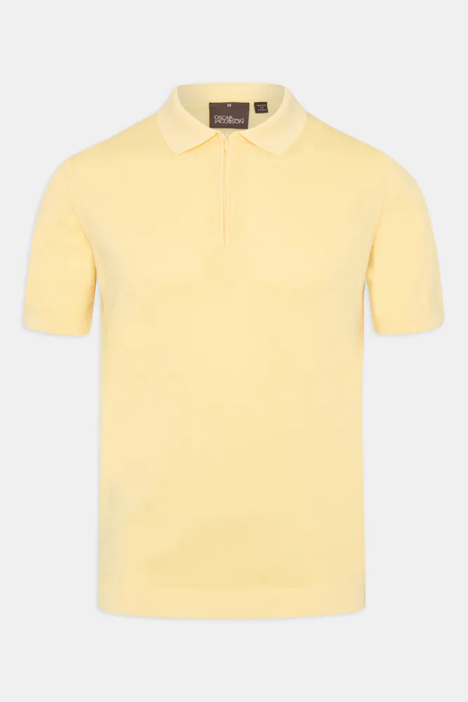 Slim Fit Finstrikket Piké