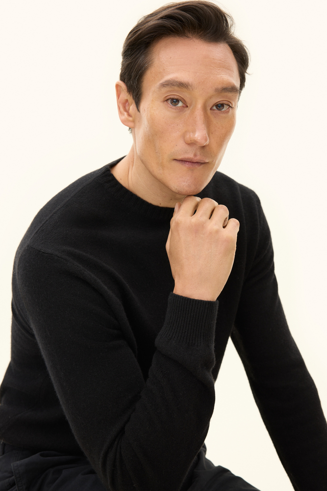 Regular Fit Roundneck Soft Wool Cashmere Sweater