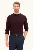 Regular Fit Rundhalsad Tröja Ull-Kashmir