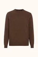 Regular Fit Rundhalsad Tröja Ull-Kashmir