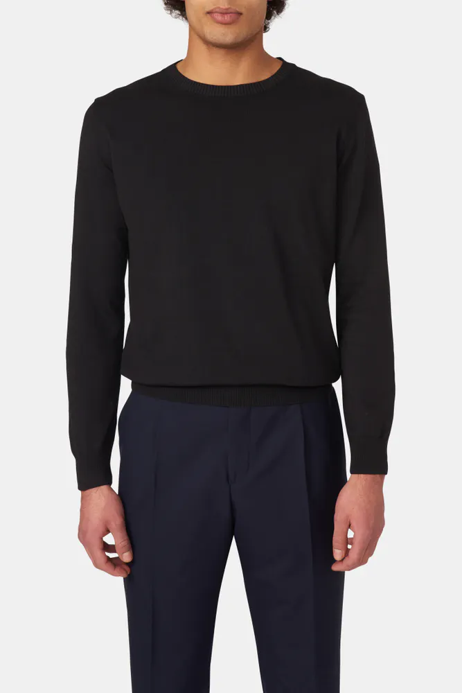 Regular Fit Rundhalsad Tröja