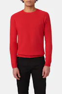 Regular Fit Rundhalsad Tröja Ull