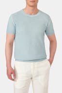 Regular Fit Strukturert Strikket Polo