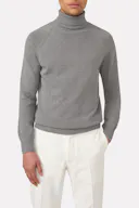 Regular Fit Melange Rollneck